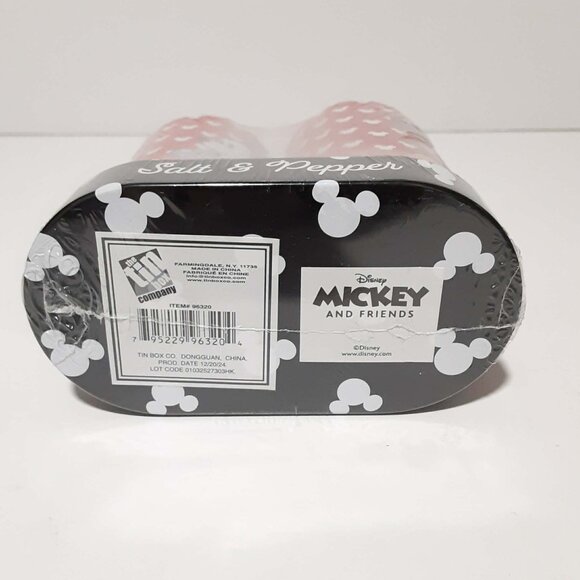 Mickey and Minnie Salt & Pepper Shakers ~ Tin ~ NEW - Picture 5 of 6
